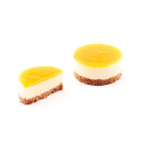 Vegan passionfruit-mango mousse tart 15x ~70g frozen 05412632521528