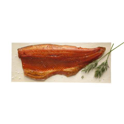 Smoked rainbow trout fillet boneless ~800g ap5kg/dyno 02366027600004