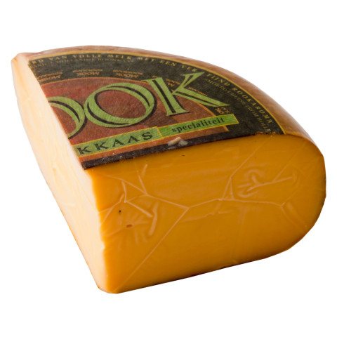 Gouda smoked 1/4 cheese wheel ap. 1kg 02371513200002