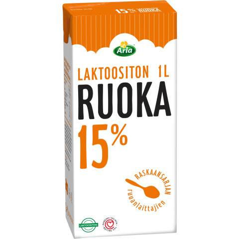 Ruoka 15%, kasvirasvasekoite UHT 12x1 06413300904727