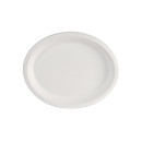 Bagasse tallrik oval 32x25,5cm 4x125st/låda 07321031964042