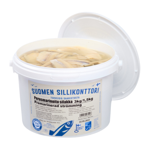 MSC Strömmingsfilé i basmarinad 3kg/1,5kg 06411440060006